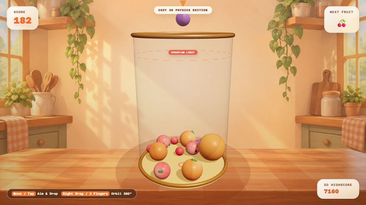 Jogo Suika 3D